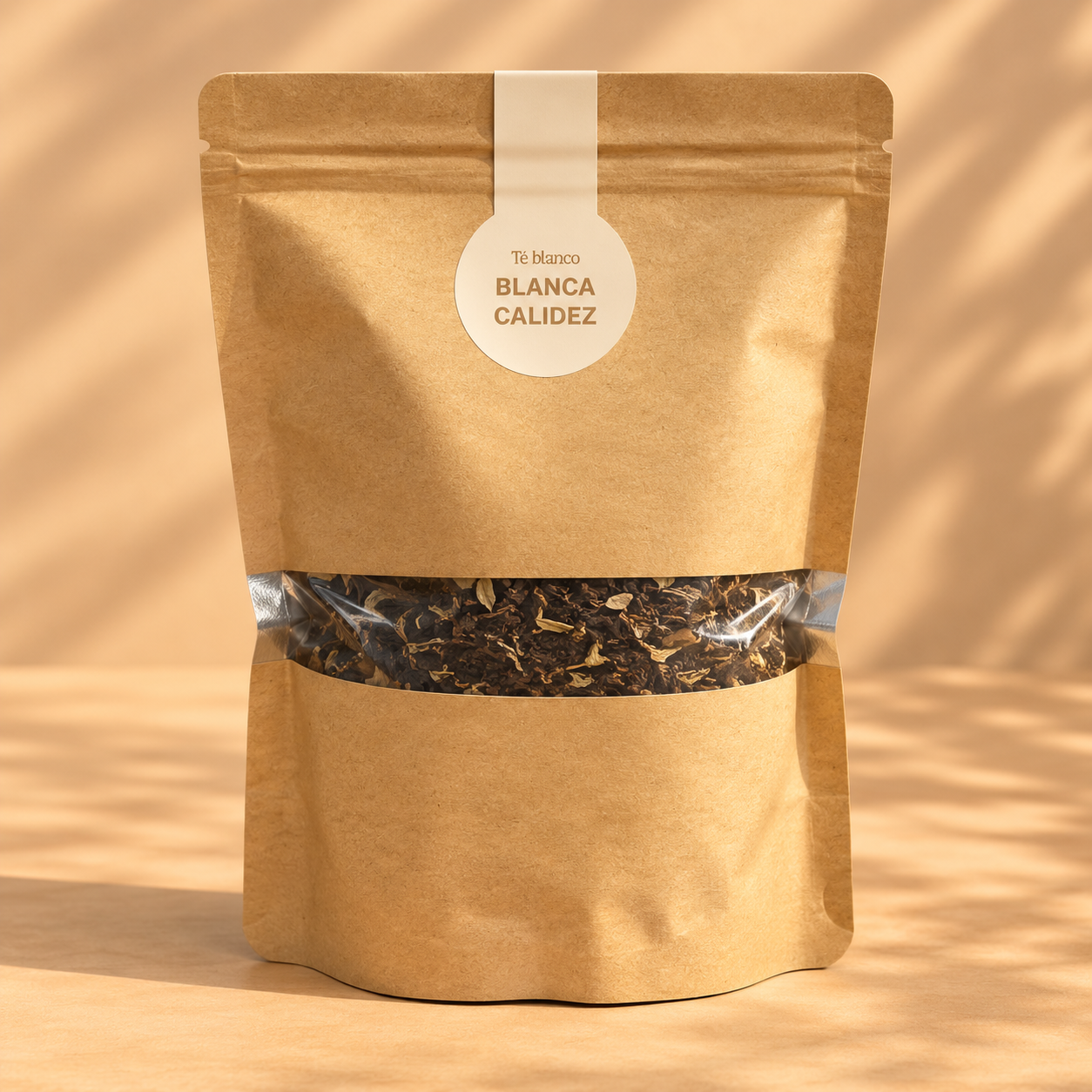 Pouch de Té Blanco Artesanal (1)